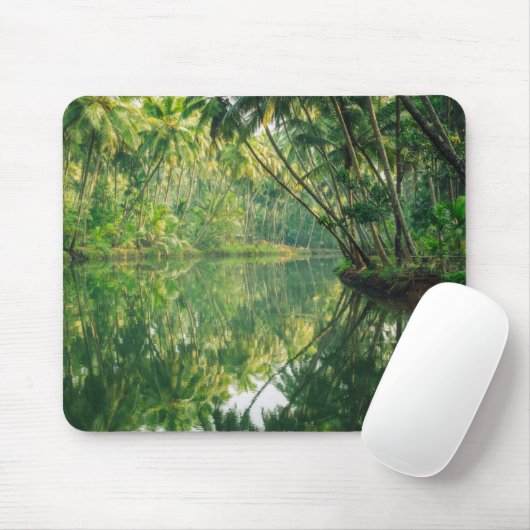 Tapis De Souris Forêt | Forêt de mangrove (Avec souris)