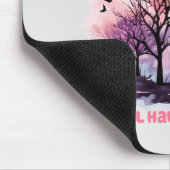 Tapis De Souris Forêt hôtelière Pastel (Coin)