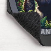 Tapis De Souris Forêt impénétrable de Bwindi Ouganda (Coin)