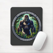 Tapis De Souris Forêt impénétrable de Bwindi Ouganda (Avec souris)