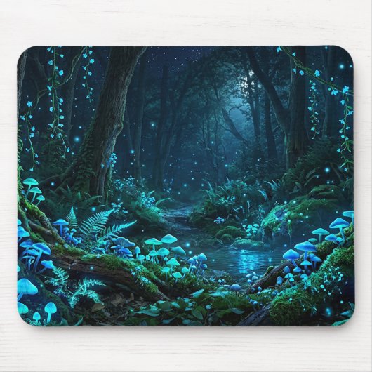 Tapis De Souris Forêt Magique (Devant)