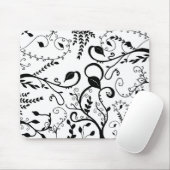 Tapis De Souris Forêt Mousepad (Avec souris)
