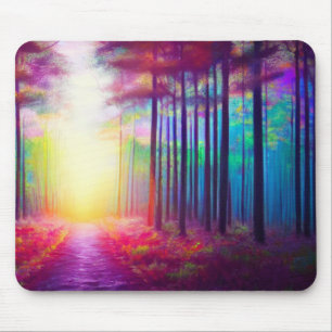 Tapis De Souris Forêt mystique Mousepad