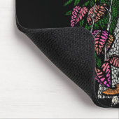 Tapis De Souris Forêt tropicale néon (Coin)