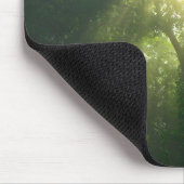 Tapis De Souris Forêt verte profonde - Mousepad (Coin)