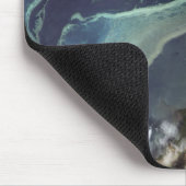 Tapis De Souris Forêt verte profonde sur terre (Coin)