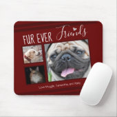 Tapis De Souris Forever Friends Pet Photo Collage (Avec souris)