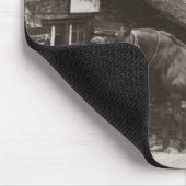 Tapis De Souris Forgeron chaussant un cheval (Coin)
