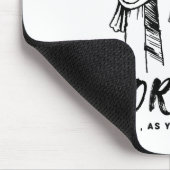 Tapis De Souris Forgive Cross Christian Faith Tee (Coin)