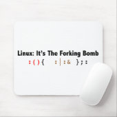 Tapis De Souris fork_bomb_black.png (Avec souris)