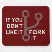 Tapis De Souris Fork It Mousepad (Devant)