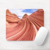 Tapis De Souris Formation de Wave Sandstone Rock (Avec souris)