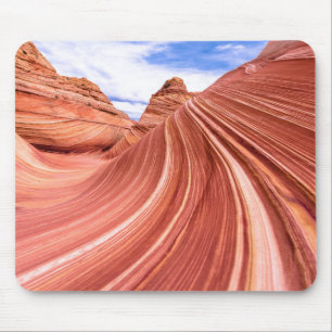 Tapis De Souris Formation de Wave Sandstone Rock