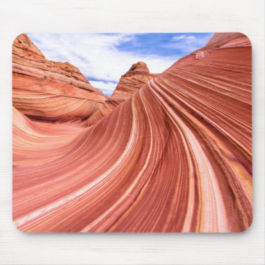 Tapis De Souris Formation de Wave Sandstone Rock (Devant)