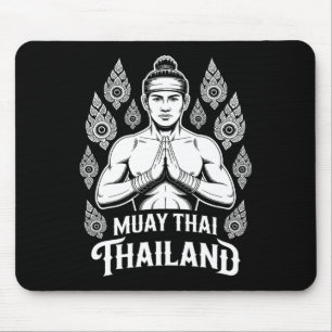Tapis De Souris Formation Vintage de Muay Thai Thaïlande