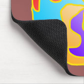 Tapis De Souris Forme circulaire Abstraite (Coin)