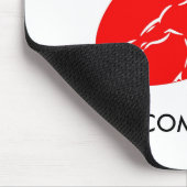 Tapis De Souris Forme physique Mousepad personnalisable - rouge (Coin)