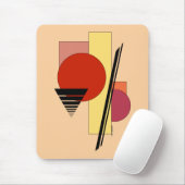 Tapis De Souris Formes Abstraites (Avec souris)
