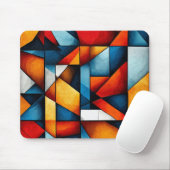 Tapis De Souris Formes abstraites (Avec souris)