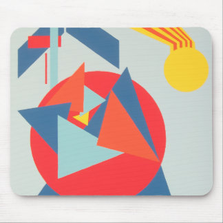 Tapis de souris Formes Abstraites Contemporaines