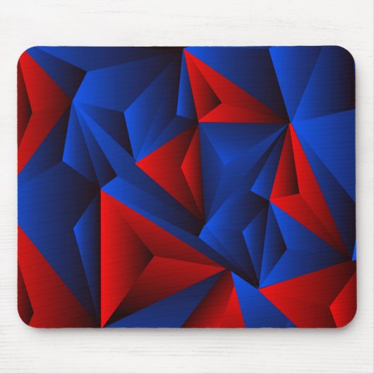 Tapis De Souris Formes Abstraites très Cool (Devant)