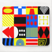 Tapis De Souris Formes Bauhaus (Devant)