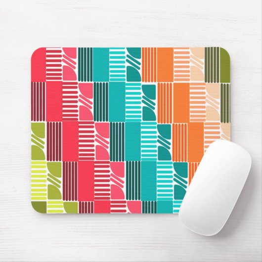 Tapis De Souris Formes et lignes Bauhaus 2 (Avec souris)