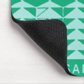 Tapis De Souris Formes géométriques Abstraites mignonnes en vert e (Coin)