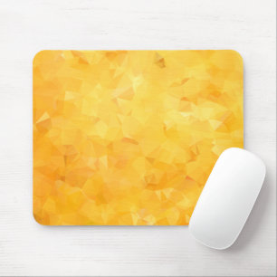 Tapis De Souris Formes géométriques jaunes dorées