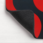Tapis De Souris Formes géométriques rouges (Coin)