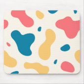 Tapis De Souris Formes multicouleurs Abstraites (Devant)