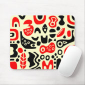 Tapis De Souris Formes - Sur Crème (Avec souris)