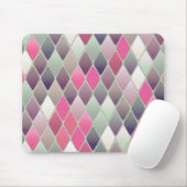 Tapis De Souris Formes triangulaires de conception géométrique Abs (Avec souris)