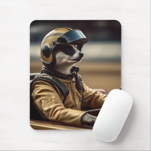 Tapis De Souris Formula Fun : Conducteur de voiture de course prof