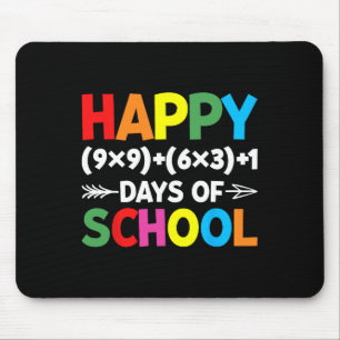 Tapis De Souris Formule 100 Jours De L'École Fun Math Enseignant 1