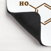 Tapis De Souris Formule chimique moléculaire de sérotonine (Coin)