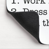 TAPIS DE SOURIS FORMULE POUR LE SUCCÈS (Coin)