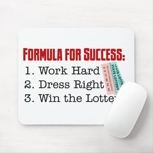 TAPIS DE SOURIS FORMULE POUR LE SUCCÈS (Avec souris)