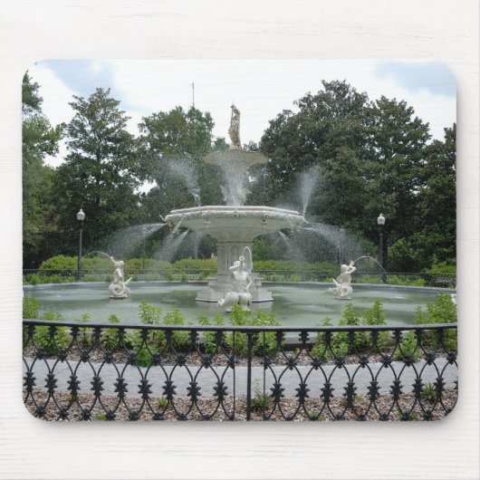 Tapis De Souris Forsyth Park Fountain (Devant)