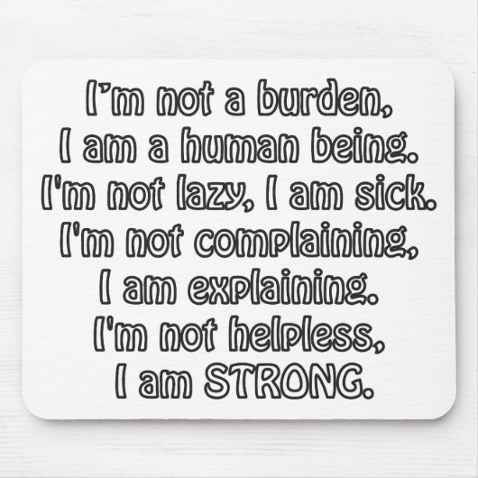 Tapis De Souris Fort (Devant)