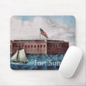 Tapis De Souris Fort Sumter (Avec souris)