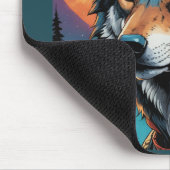 Tapis De Souris Forte Loup (Coin)