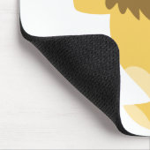 Tapis De Souris Forte mousepad de Lion cartonné (Coin)