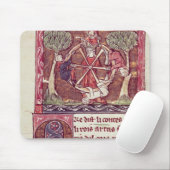 Tapis De Souris Fortune sans visibilité de déesse avec le Roi (Avec souris)