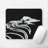 Tapis De Souris Fossile de baleine grise (Avec souris)