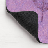 Tapis De Souris fossile de feuilles pourpres (Coin)