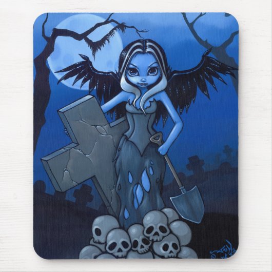 Tapis De Souris "Fossoyeur" Mousepad (Devant)
