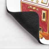 Tapis De Souris Fou à propos des fentes (Coin)