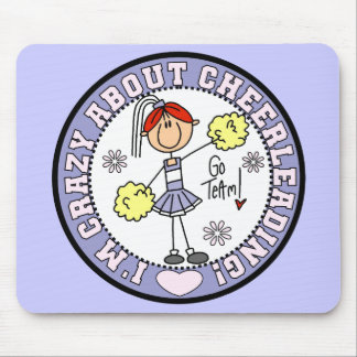 Tapis De Souris Fou au sujet de Cheerleading Mousepad
