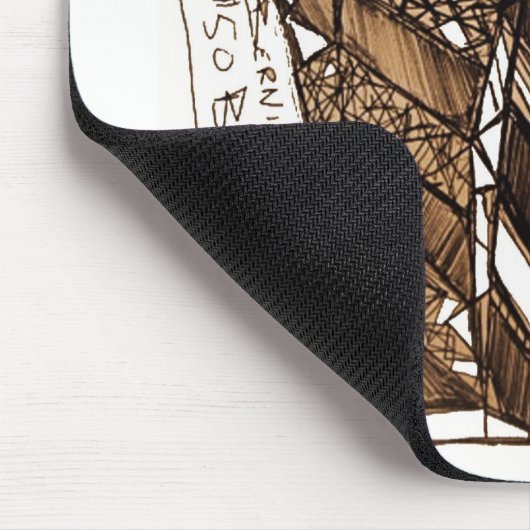 Tapis De Souris fou blanc (Coin)